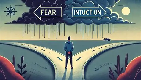 Wie man Intuition von Angst unterscheidet